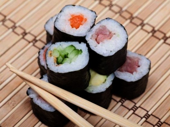 recept na sushi maki
